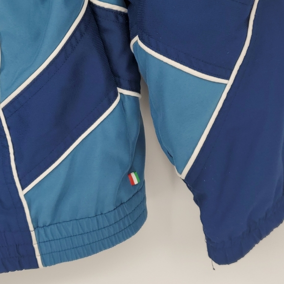 90s Vintage Diadora Windbreaker Track Jacket - Men Size Medium - Picture 7 of 11